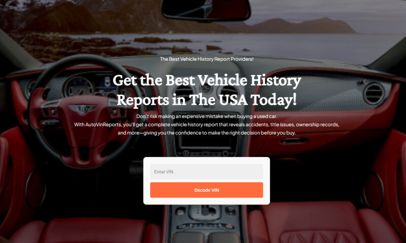 Mr Search Engine - Auto Vin Reports