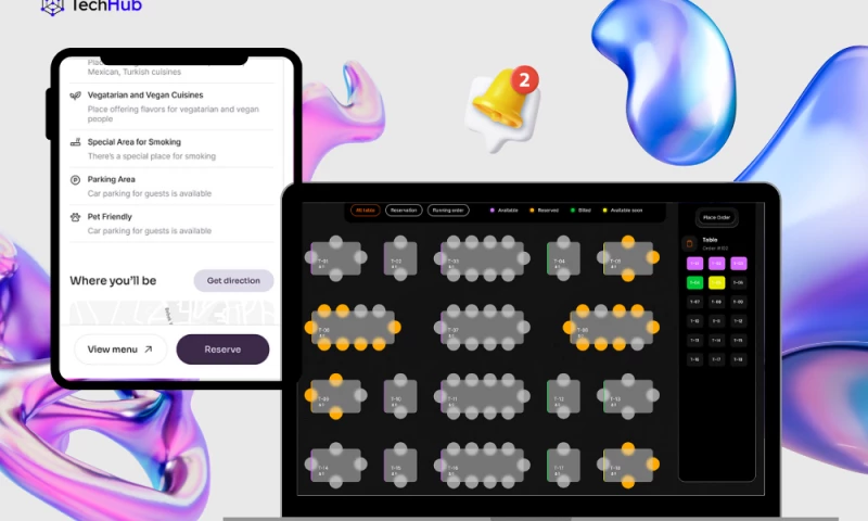 TechHub - Achieving 15% Revenue Growth with a Custom Restaurant Booking App