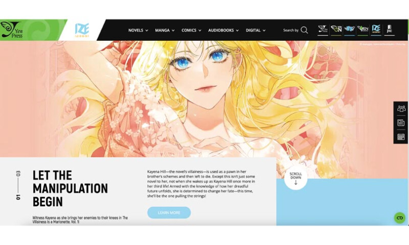 eDesign Interactive - Yen Press