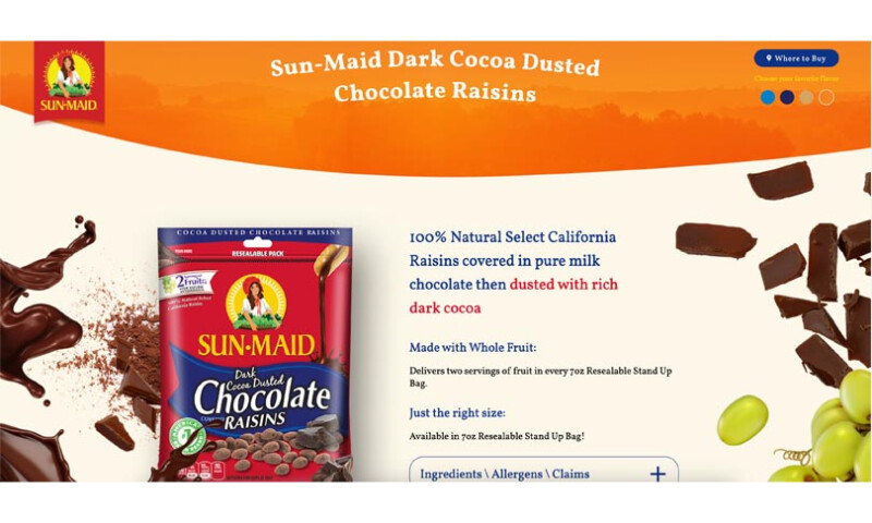 eDesign Interactive - Sun-Maid