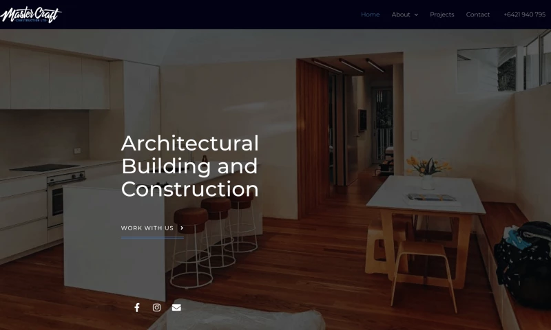 Sleepi Digital - Mastercraft Construction Website Design + Development