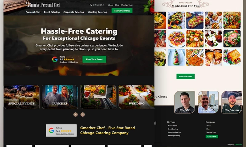 CW Dynamic Digital Marketing - Website Redesign