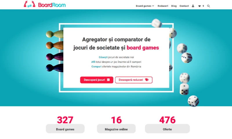 Affiliate Platform for Board Game Enthusiasts