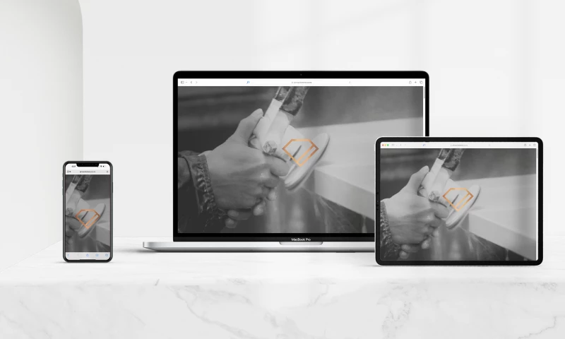 Live in Five - Website & Branding for Pinnacle Stone