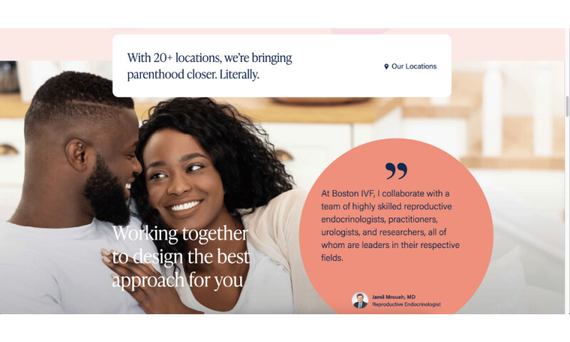 eDesign Interactive - Boston IVF