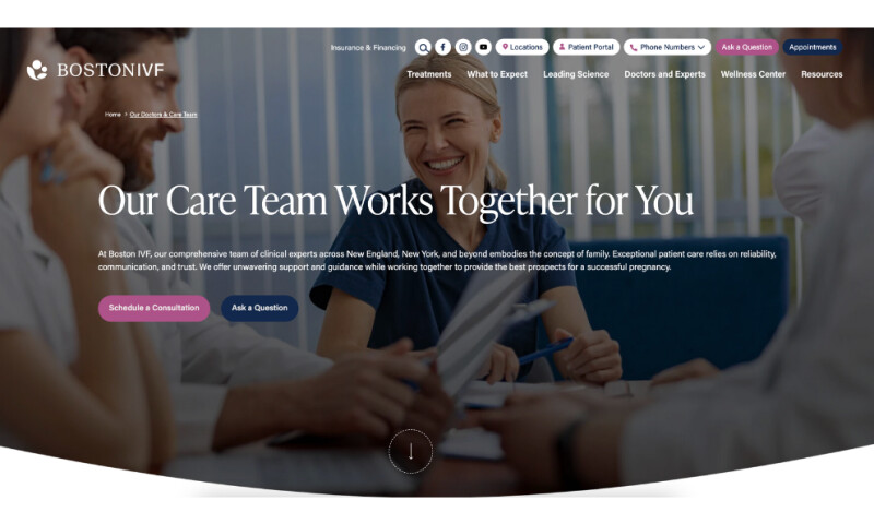 eDesign Interactive - Boston IVF