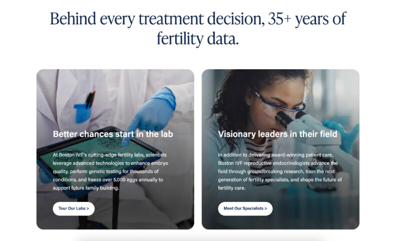 eDesign Interactive - Boston IVF