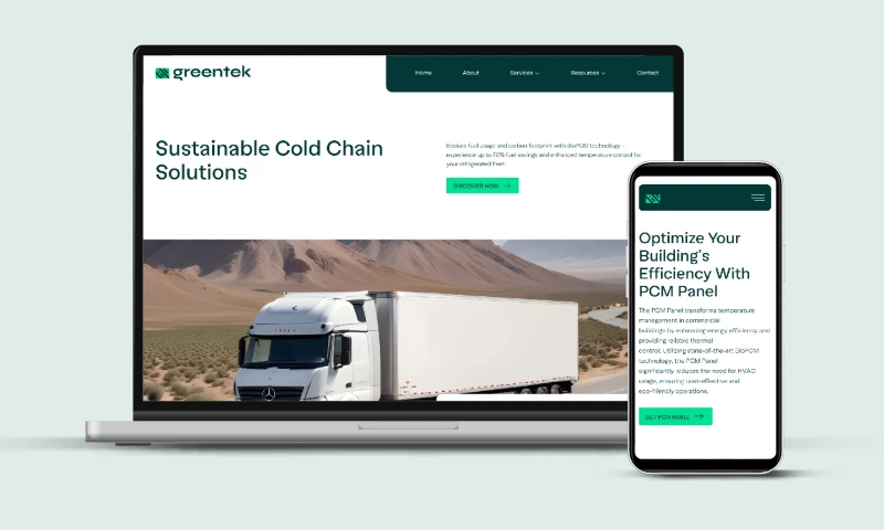 GreenTek Sustainable Branding & Website