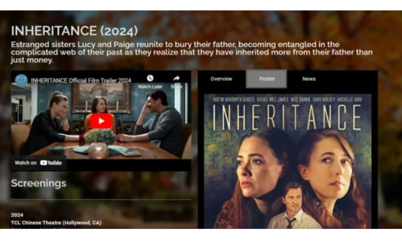 Stonehawk Digital - Emergence Films website