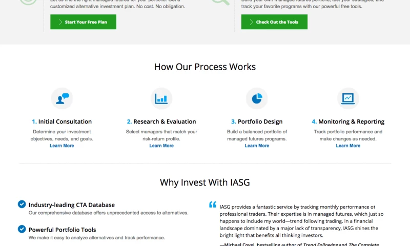 cre8 - IASG Website and App Development