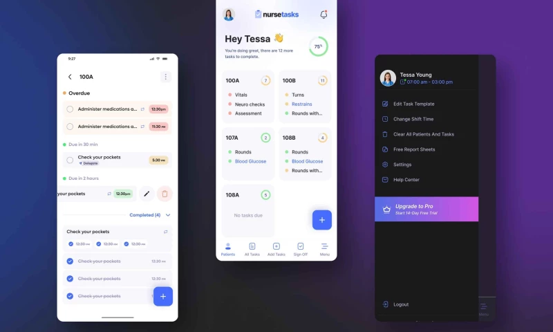 Tart Labs Private Limited - Task Management System for Nursing Professionals