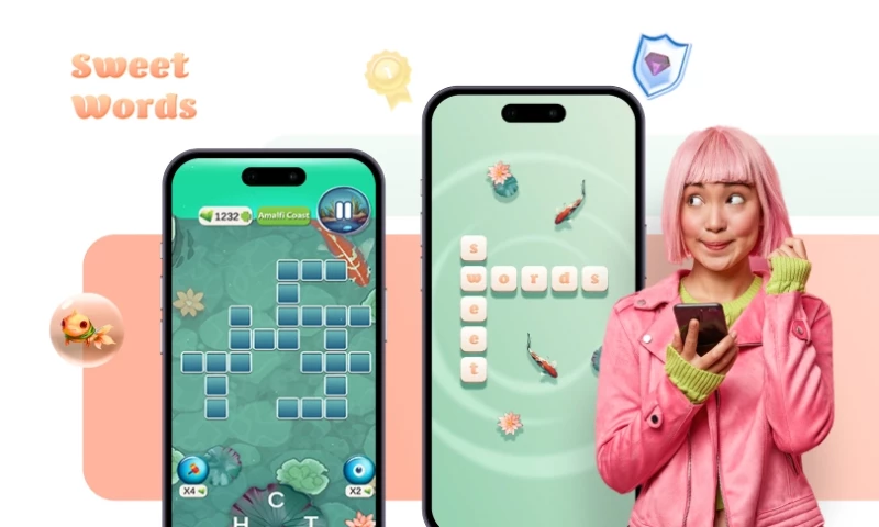 Sweet Words: Relaxing & Stunning Game