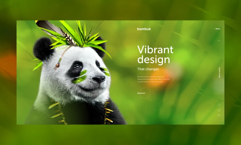 Bambuk Studio - Creative studio website