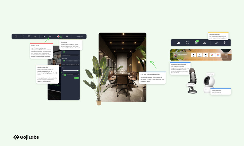 Goji Labs - Jugo - Enhancing organic collaboration in Jugos virtual 3D environments