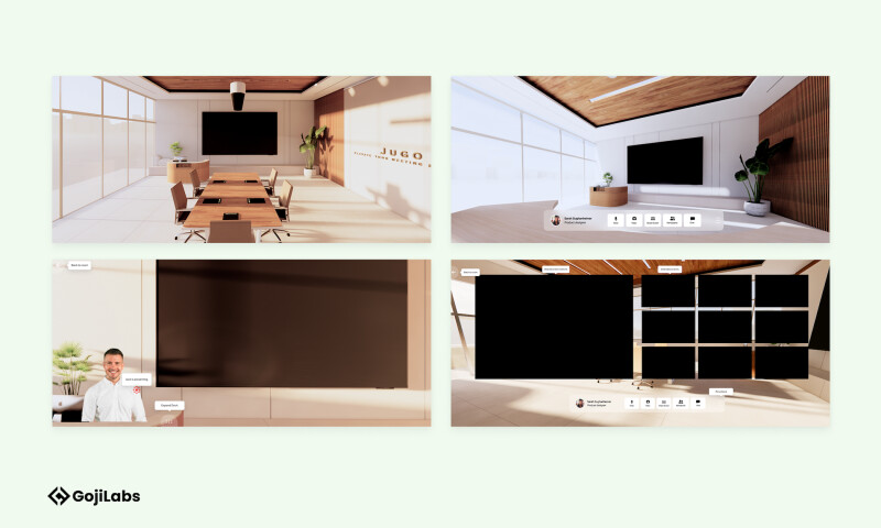 Goji Labs - Jugo - Enhancing organic collaboration in Jugos virtual 3D environments