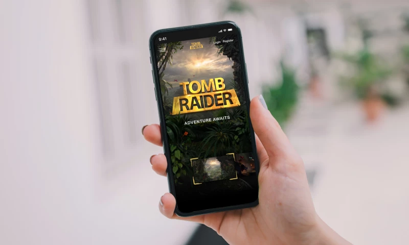 ThreeSixtyEight - Tomb Raider Website