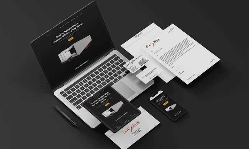 TrueNorth Digital Ltd - Website design for Trucking Company