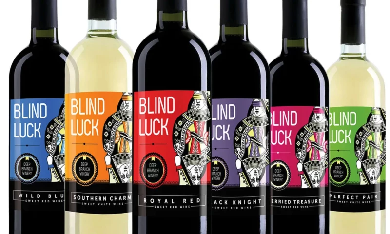 Blind Luck Wine product creation
