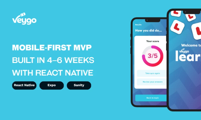 Pagepro - Veygo by Admiral - Mobile App MVP To Validate a New Business Idea