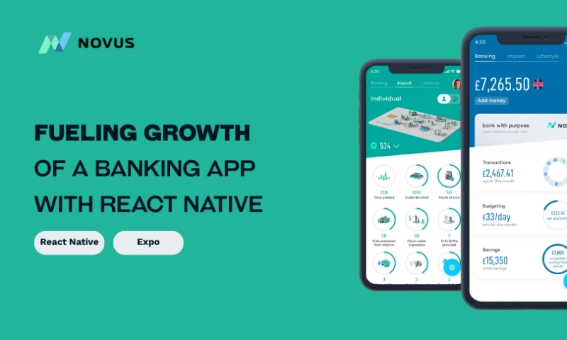 Pagepro - Novus World - Building a React Native App for Bank Securing The Future of Next Generations
