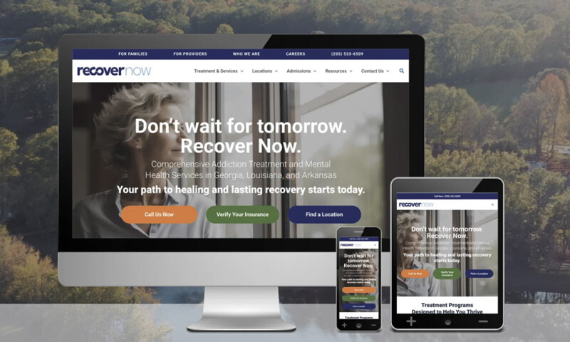SangFroid Web - Recover Now Website