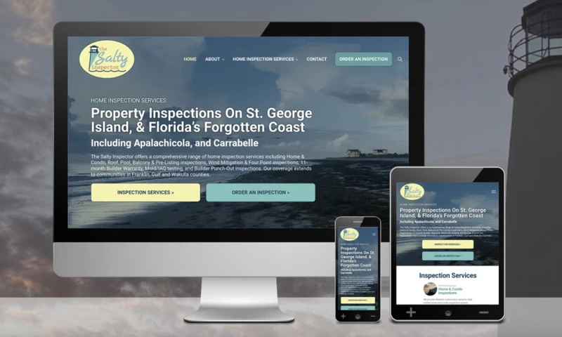 The Salty Inspector Website
