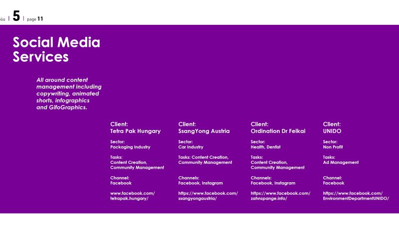 The MAJORDESIGN - Social Media Content Management