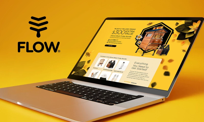 Ethos Digital Agency - Flow Black & Yellow Friday Campaign