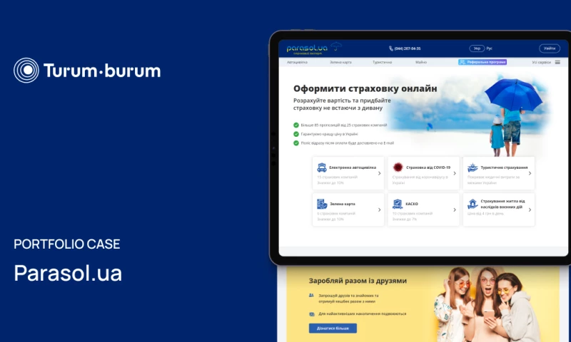 Turum-burum - UX audit for a Ukrainian online insurance service