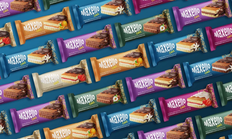 Mustafa Abd Elnaby - MAXELO CAKE | CGI | Packaging Design