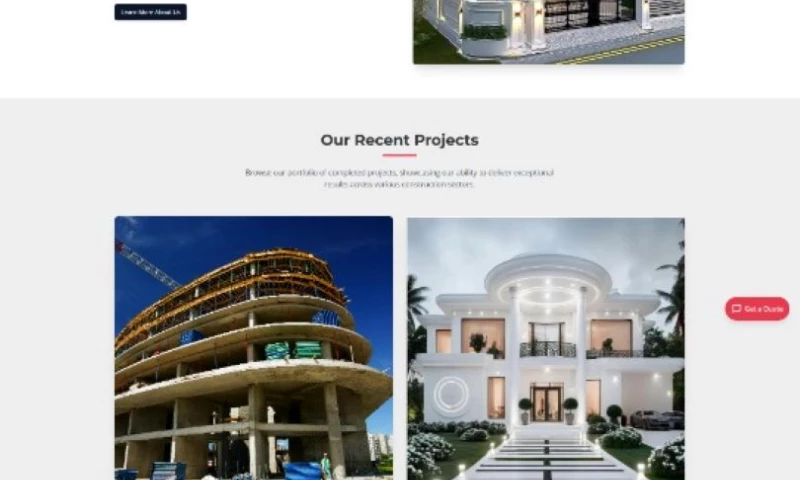 Construction Website