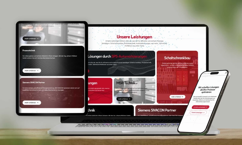 artifica Media Solutions OG - Relaunch Website // Ing. Johann Pöllitzer GmbH