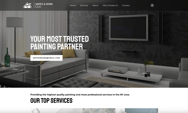 Ariva Web - Website Development for Saffo&Sons