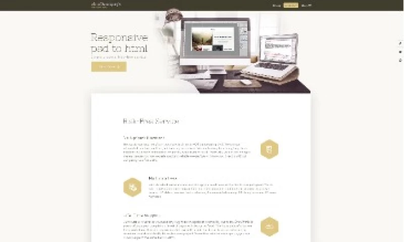 Webdesign Studio Ltd - Coding Company Landing Page Redesign