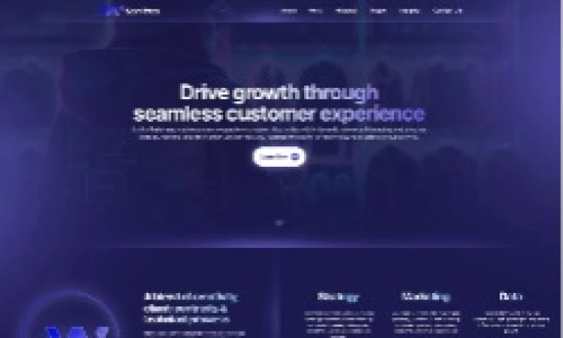 Creative Website Design - Omnichannel Landing Page