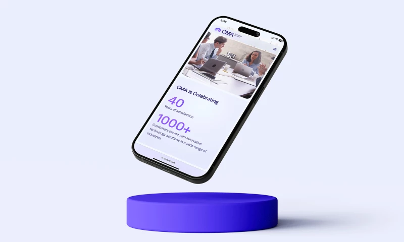 CMA Branding + Website