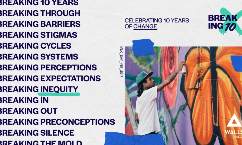 The Walls Project - Breaking X Anniversary Campaign