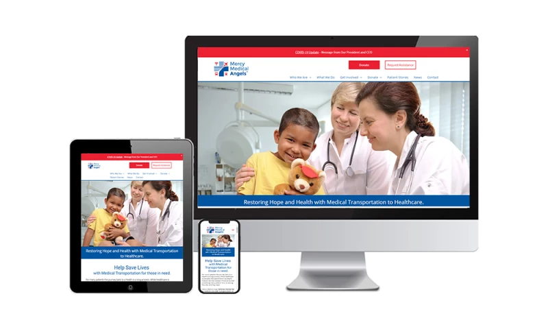 Granular Creative Marketing Design - Mercy Medical Angels