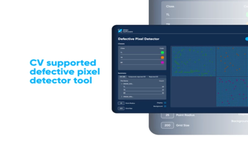 Abto Software - CV supported defective pixel detector tool