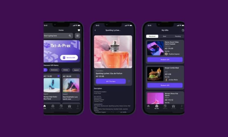 Elegant Media - Txt-A-Prez Mobile App for Seamless Digital Gifting