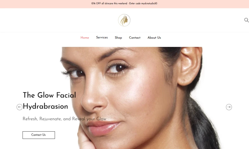 IdeativeX Solutions - MySkinnStudio Ecommerce Development