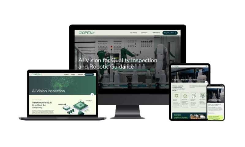 Oxipital AI Website Redesign & Messaging