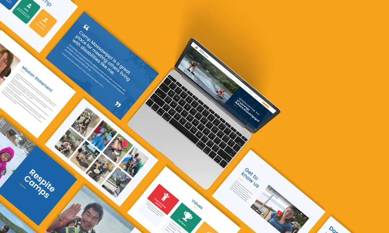 Gancz Creations - Camp Massawippi Website