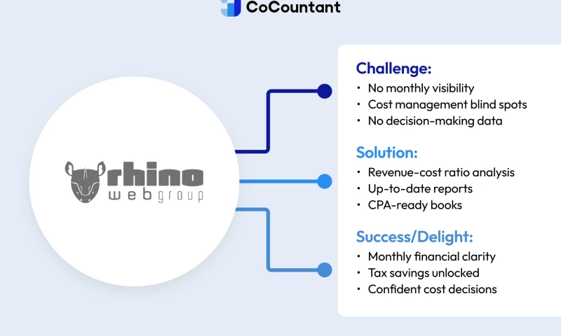 Accounting Cleanup for Rhino Web Group