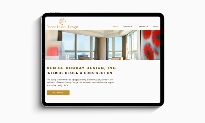 Zeev Media - Denise Ducray Design Website