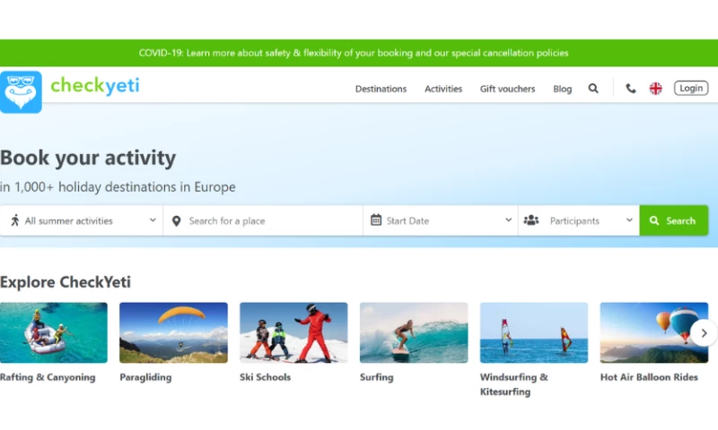 Check Yeti: Web Development for Holiday Destination Company
