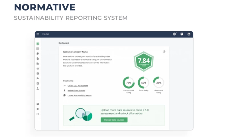 Normative - Sustainability Report System