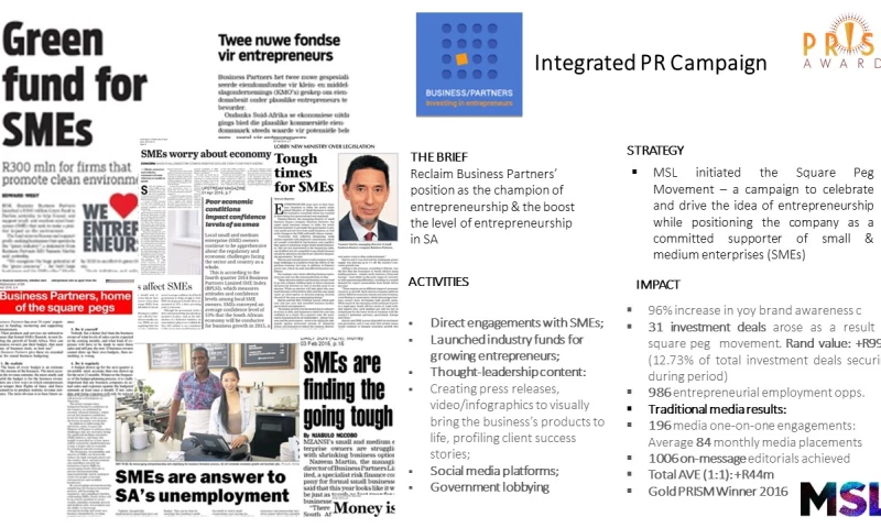 Business/Partners: Square Peg Movement (Gold Winner)