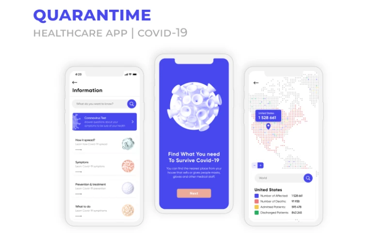 Quarantime - Healthcare App | COVID-19
