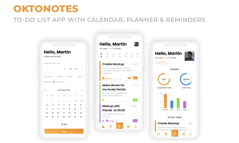 OctoNotes - To-Do List App